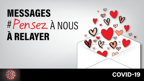 Messages #PensezÀNous à relayer